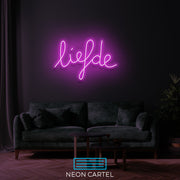 Liefde Neon LED Sign