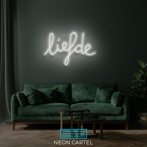 Liefde Neon LED Sign