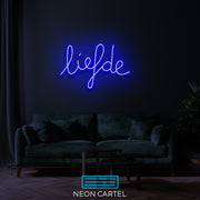 Liefde Neon LED Sign