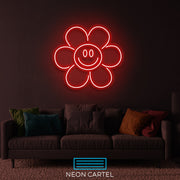 Sunflower Smile Neon LED Sign