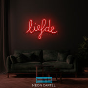 Liefde Neon LED Sign