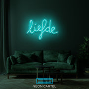 Liefde Neon LED Sign