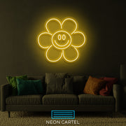 Sunflower Smile Neon LED Sign