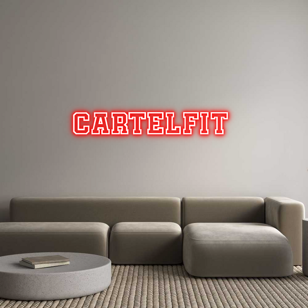 Custom Neon: CARTELFIT