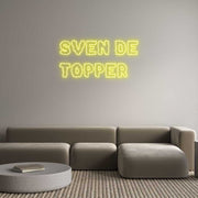 Custom Neon: Sven de
topper