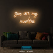 You Are My Sunshine Neon LED Sign