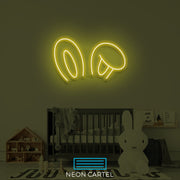 Rabbits Ears Neon LED Sign