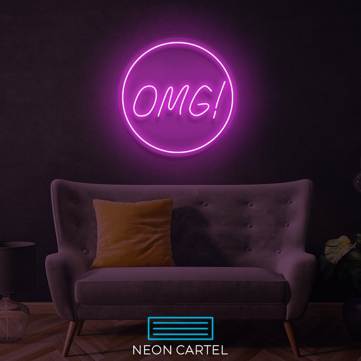 OmG! Neon LED Sign