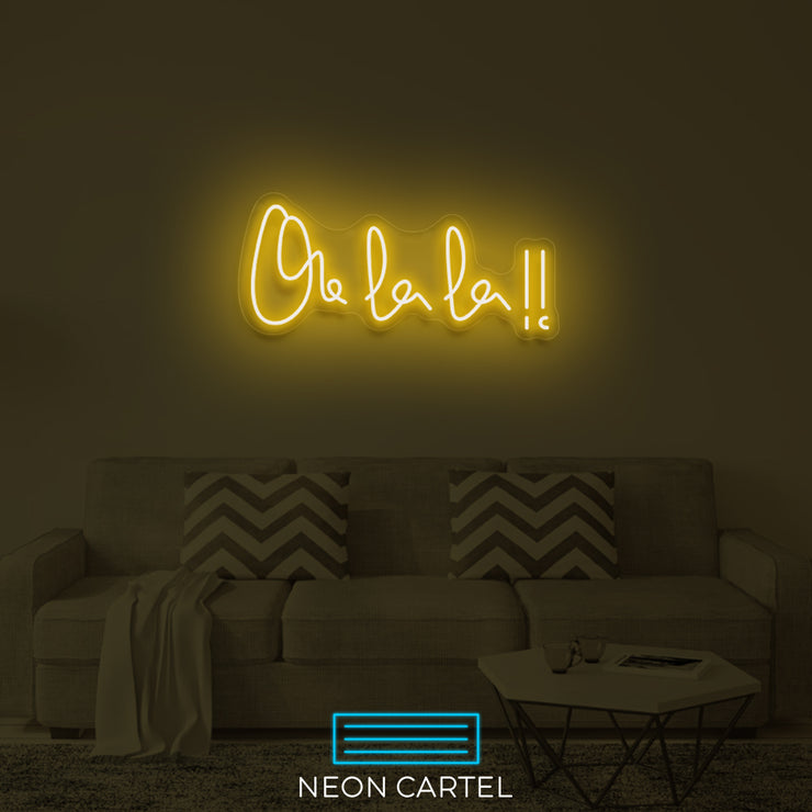 Oh La La!! Neon LED Sign