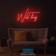 Wild Thing Neon LED Sign