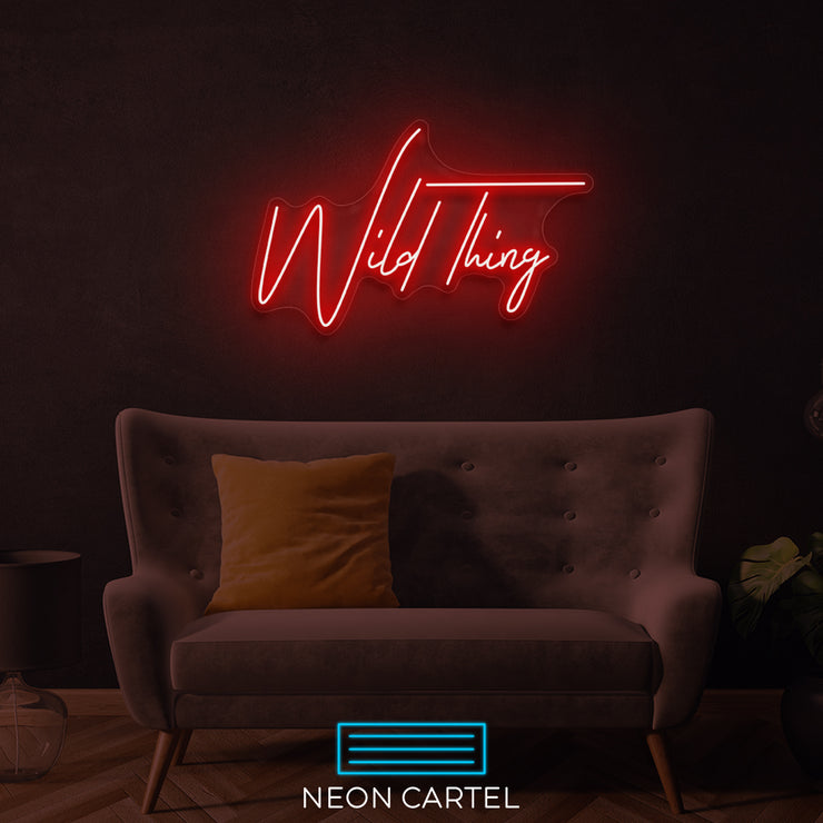 Wild Thing Neon LED Sign