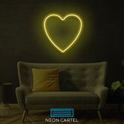 Love Heart Neon LED Sign