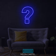 Question Mark Neon LED Sign