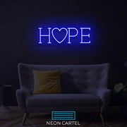 HOPE Neon LED Sign