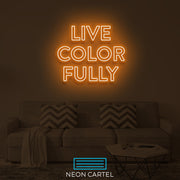 Live Color Fully Neon LED Sign