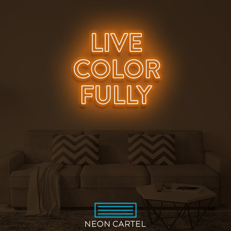 Live Color Fully Neon LED Sign