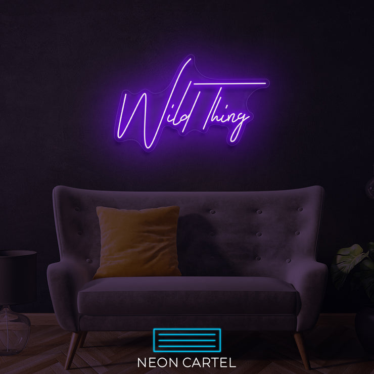 Wild Thing Neon LED Sign