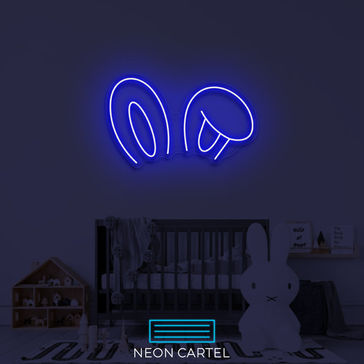 Rabbits Ears Neon LED Sign