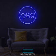 OmG! Neon LED Sign