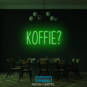 Koffie? Neon LED Sign