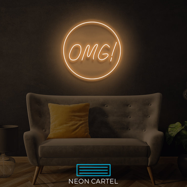 OmG! Neon LED Sign