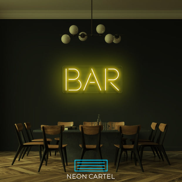 Bar Neon Sign Neon LED Sign