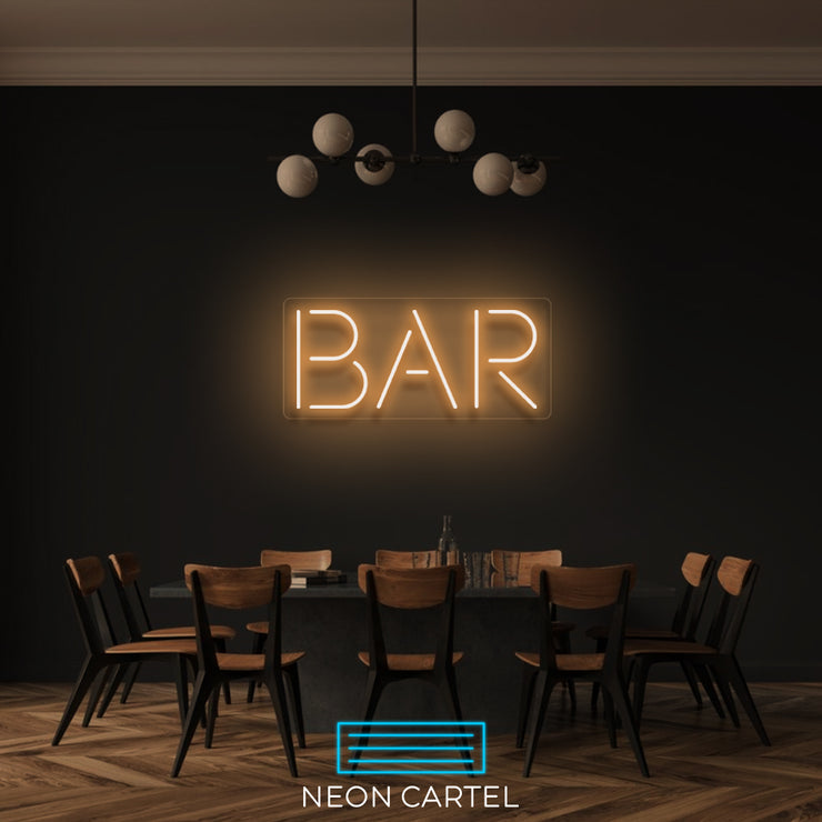 Bar Neon Sign Neon LED Sign