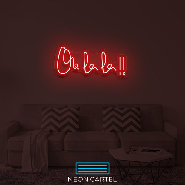 Oh La La!! Neon LED Sign