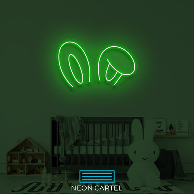 Rabbits Ears Neon LED Sign