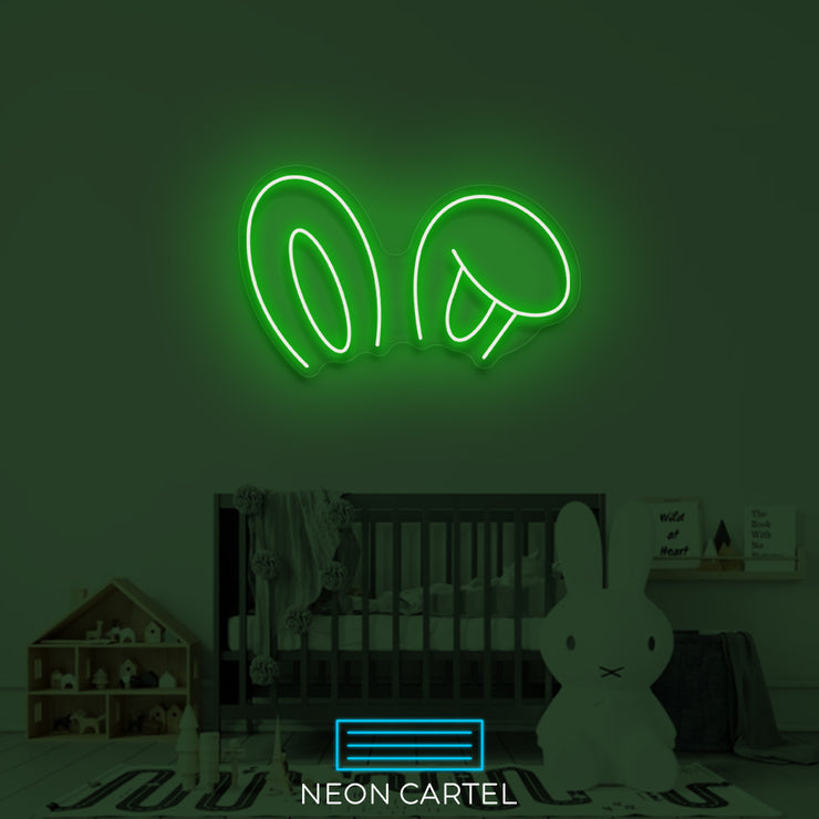 Rabbits Ears Neon LED Sign