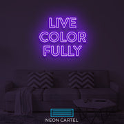 Live Color Fully Neon LED Sign