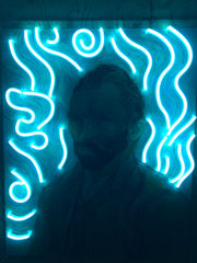 Limited Edition Van Gogh Self Portrait by van Goghsky Neon LED Sign