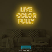 Live Color Fully Neon LED Sign