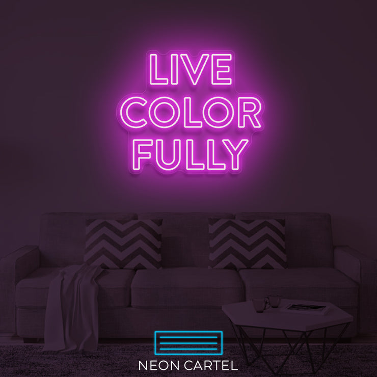 Live Color Fully Neon LED Sign