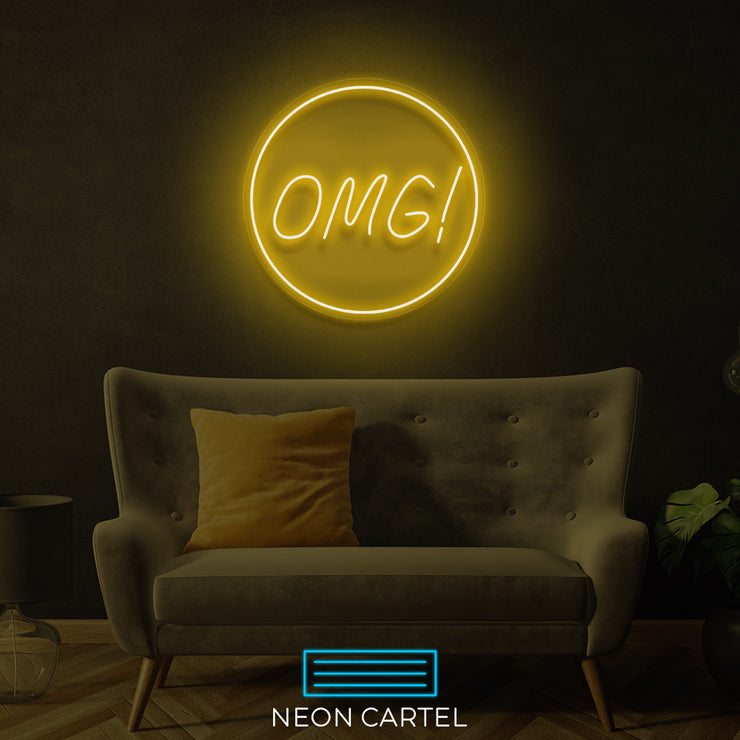 OmG! Neon LED Sign