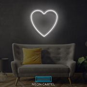 Love Heart Neon LED Sign