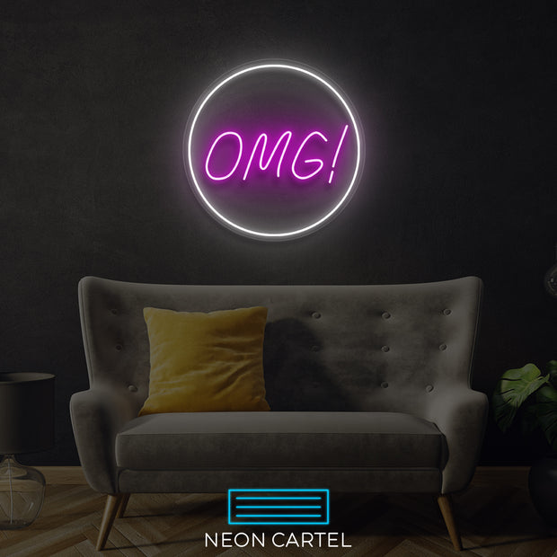 OmG! Neon LED Sign