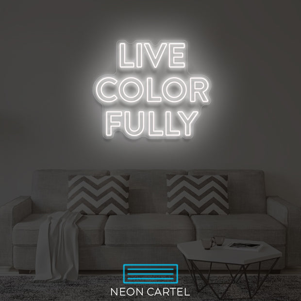 Live Color Fully Neon LED Sign