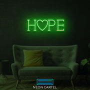 HOPE Neon LED Sign