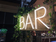 BAR Neon LED Sign