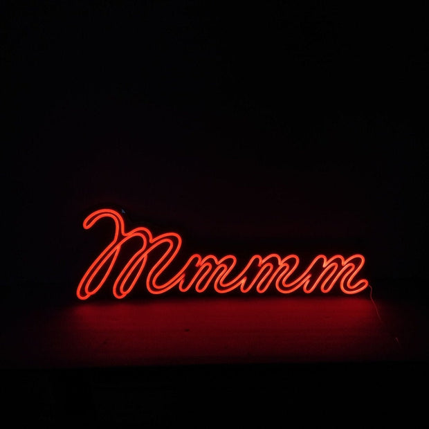 Mmmm Sign Neon LED Sign