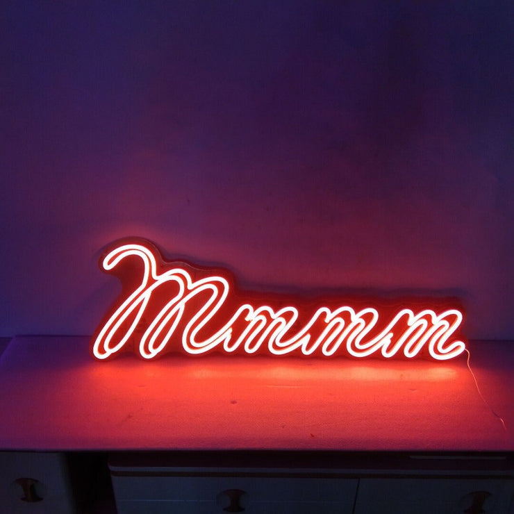 Mmmm Sign Neon LED Sign