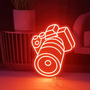 Photography Neon Sign, Photography Camera Neon Light, Camera Sign LED Neon Light, Handmade Neon Sign, Photography Lover Room Neon Décor