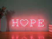 HOPE Neon LED Sign