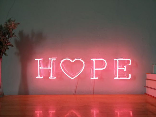 HOPE Neon LED Sign