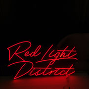 Red Light District Neon LED Sign