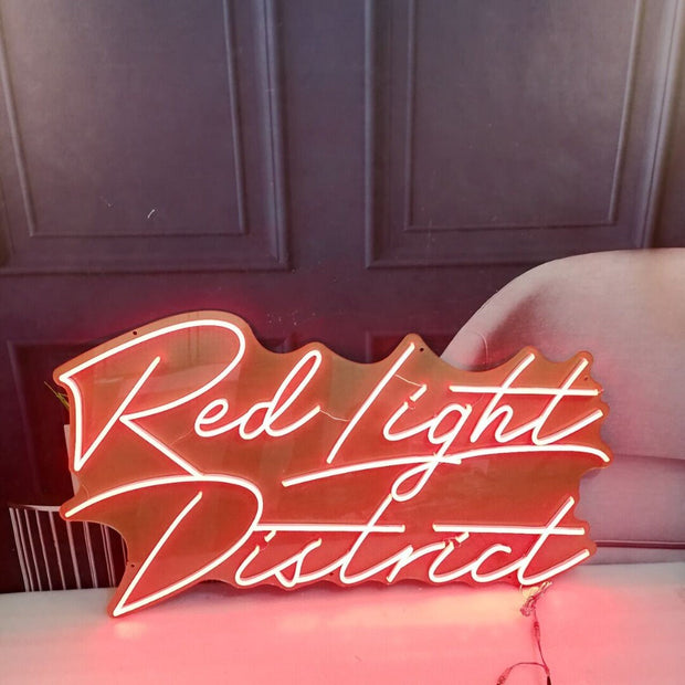 Red Light District Neon LED Sign