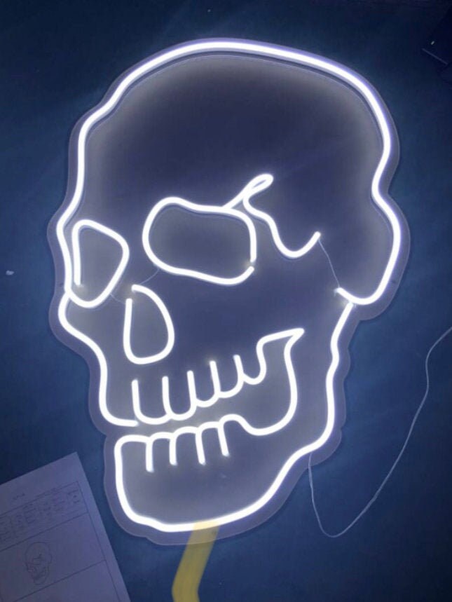 Skull Neon LED Sign