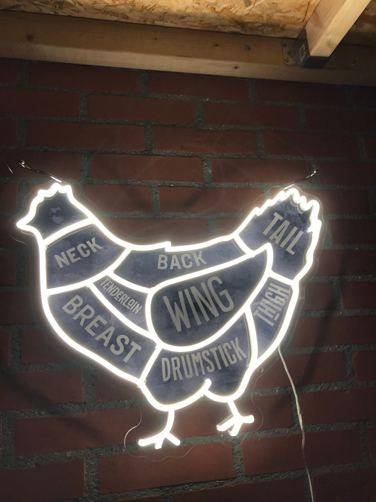 Chicken Neon Led Sign