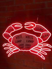 Crab Neon LED Sign